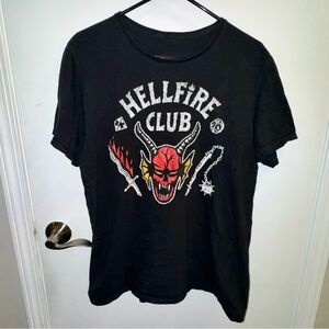 Stranger Things Hellfire Club Graphic T-Shirt